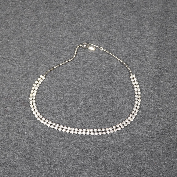 Vintage Jewelry Vintage Costume Jewelry Silver Tone Clear